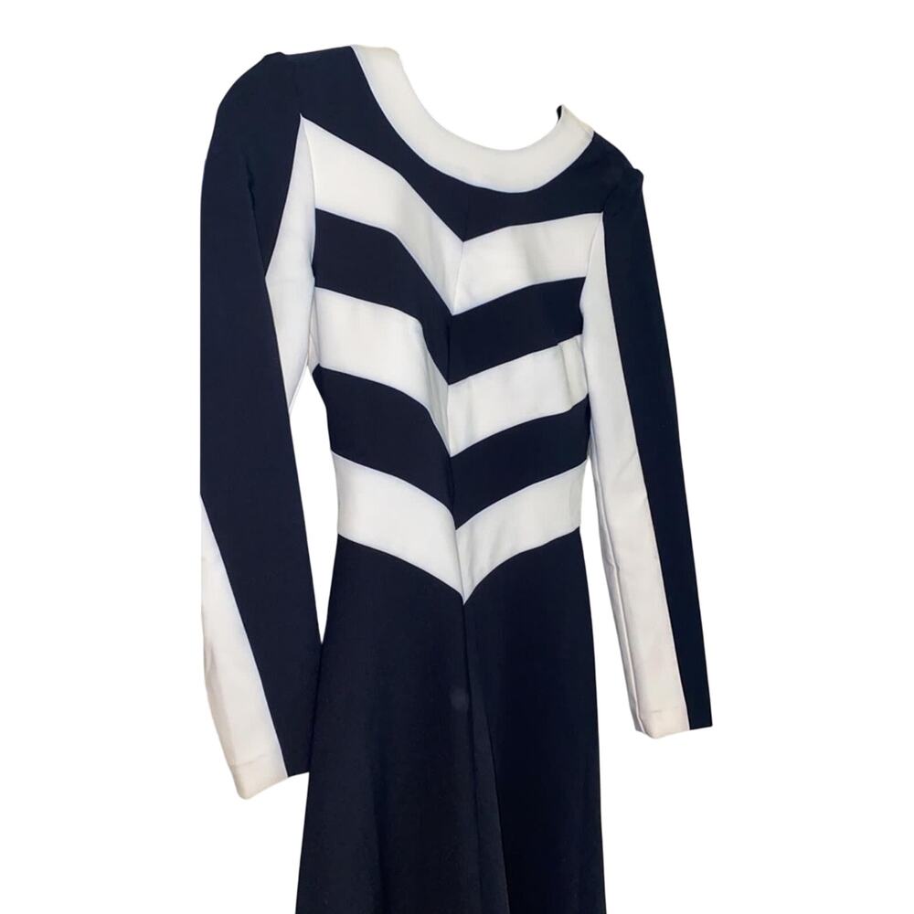BCL Striped Dress with Color Blocks - Long Sleeve - Picture 4 of 15